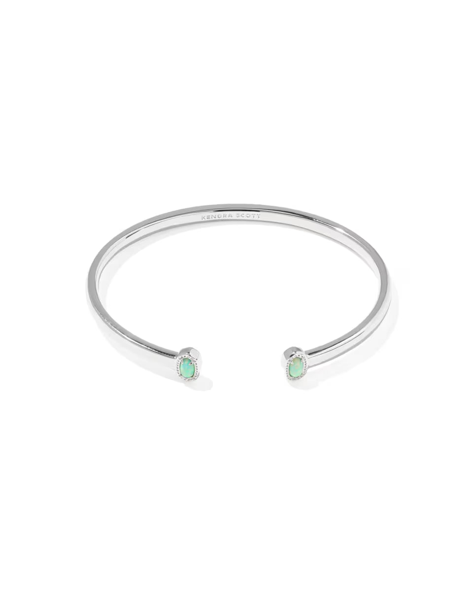 Mini Elton Silver Cuff Bracelet
