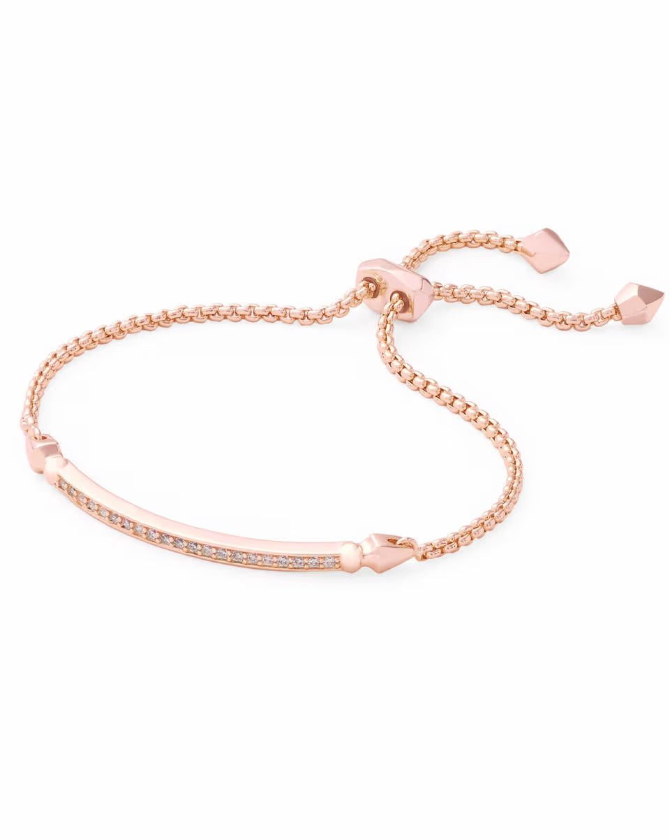 Ott Adjustable Chain Bracelet in Gunmetal