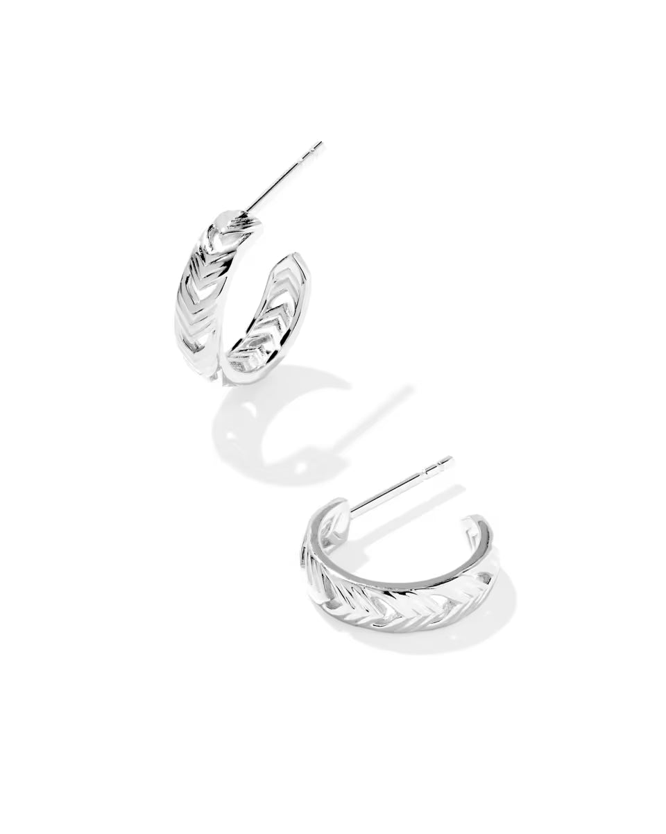 Miranda 18k Gold Vermeil Huggie Earrings