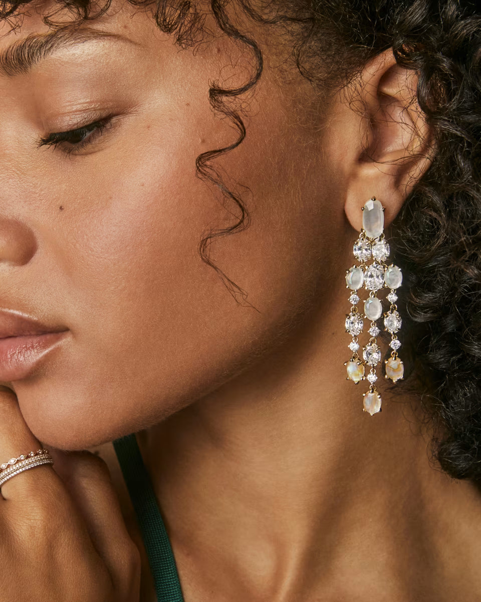 Cailin Gold Statement Earrings
