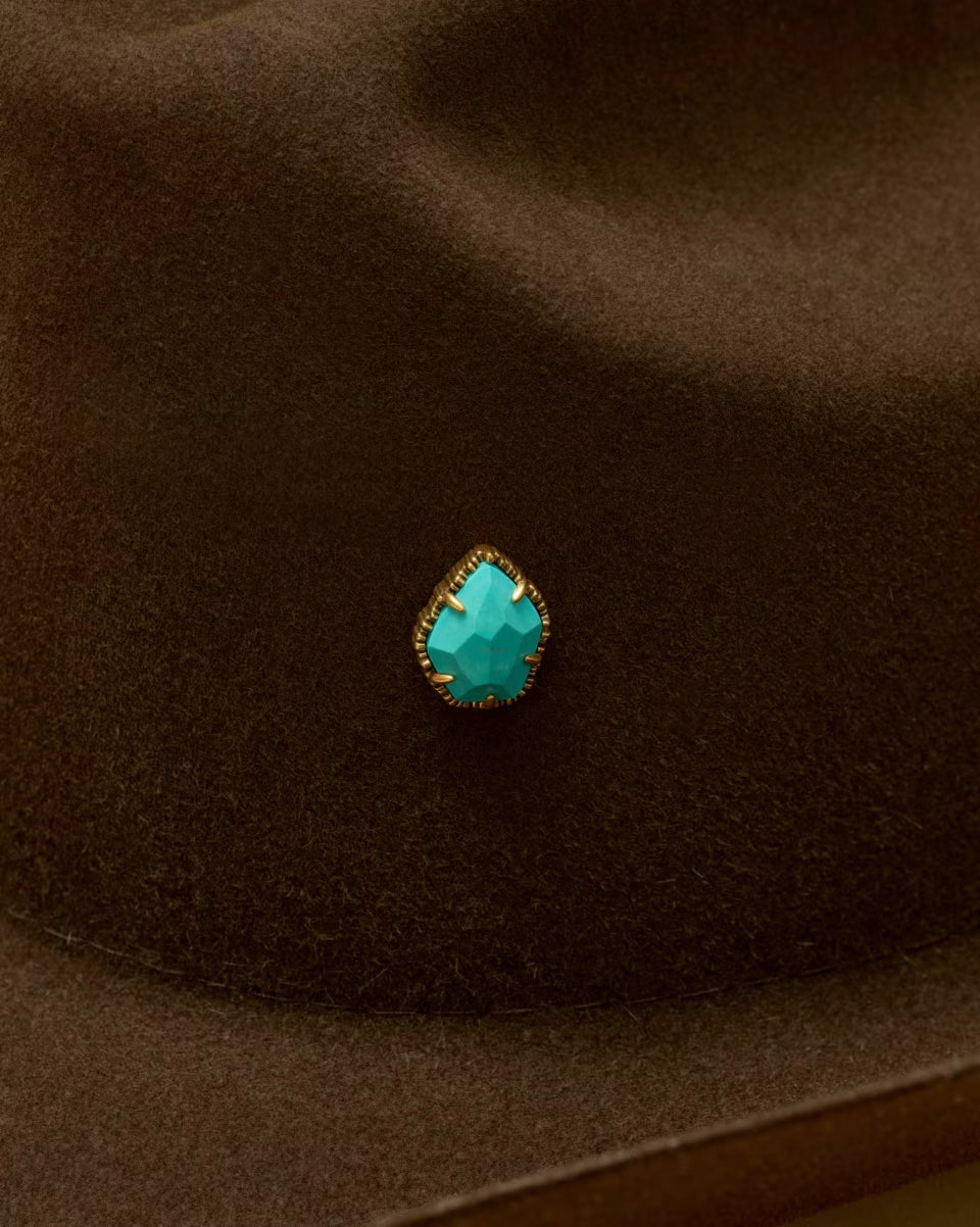 Tessa Vintage Gold Hat Pin