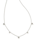 Phoebe Strand Necklace in Silver