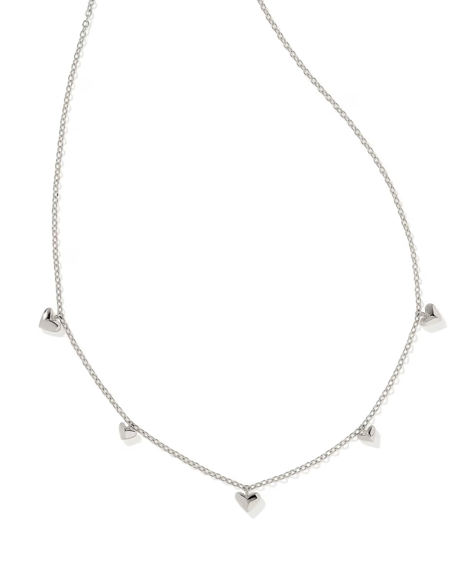 Phoebe Strand Necklace in Silver