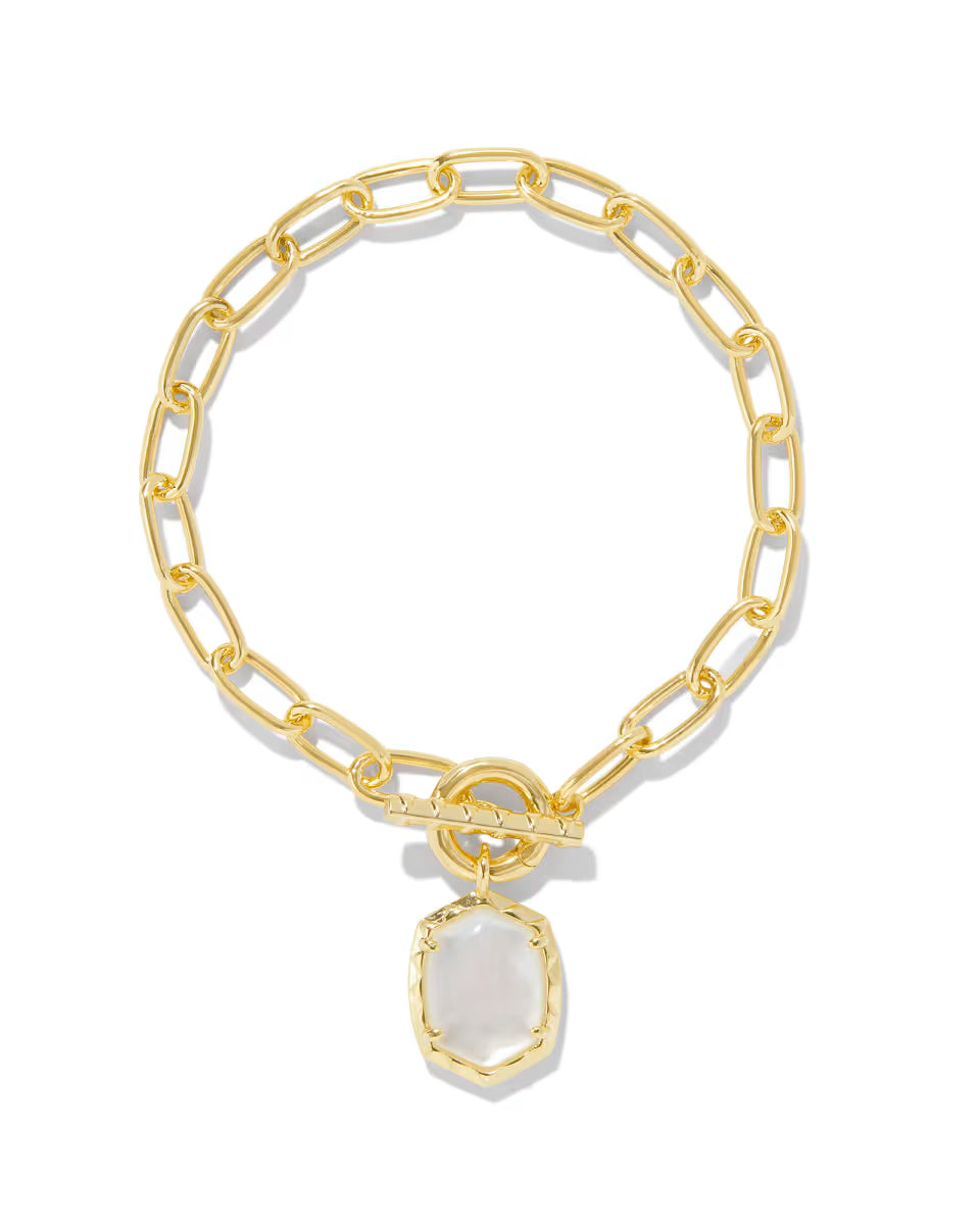 Daphne Convertible Gold Link and Chain Bracelet