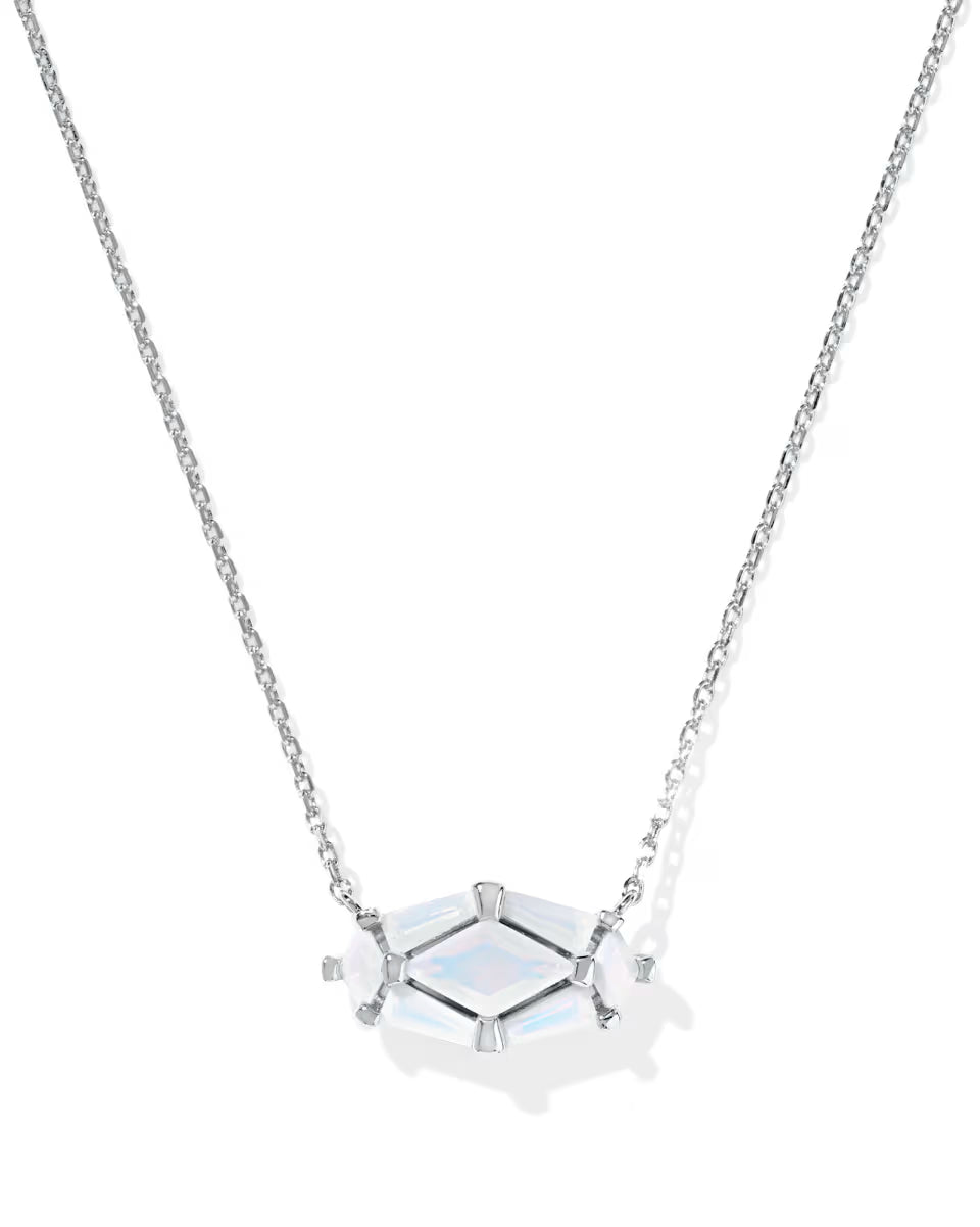 Lindy Rae Elisa Silver Short Pendant Necklace