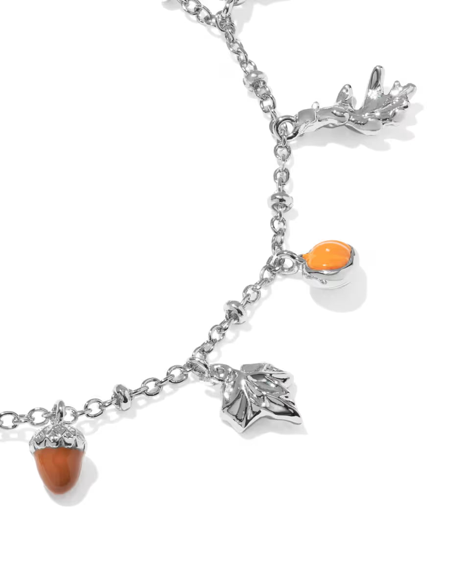 Autumn Gold Charm Bracelet