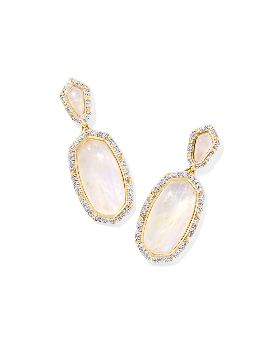 Dani 14k Yellow Gold Statement Earrings