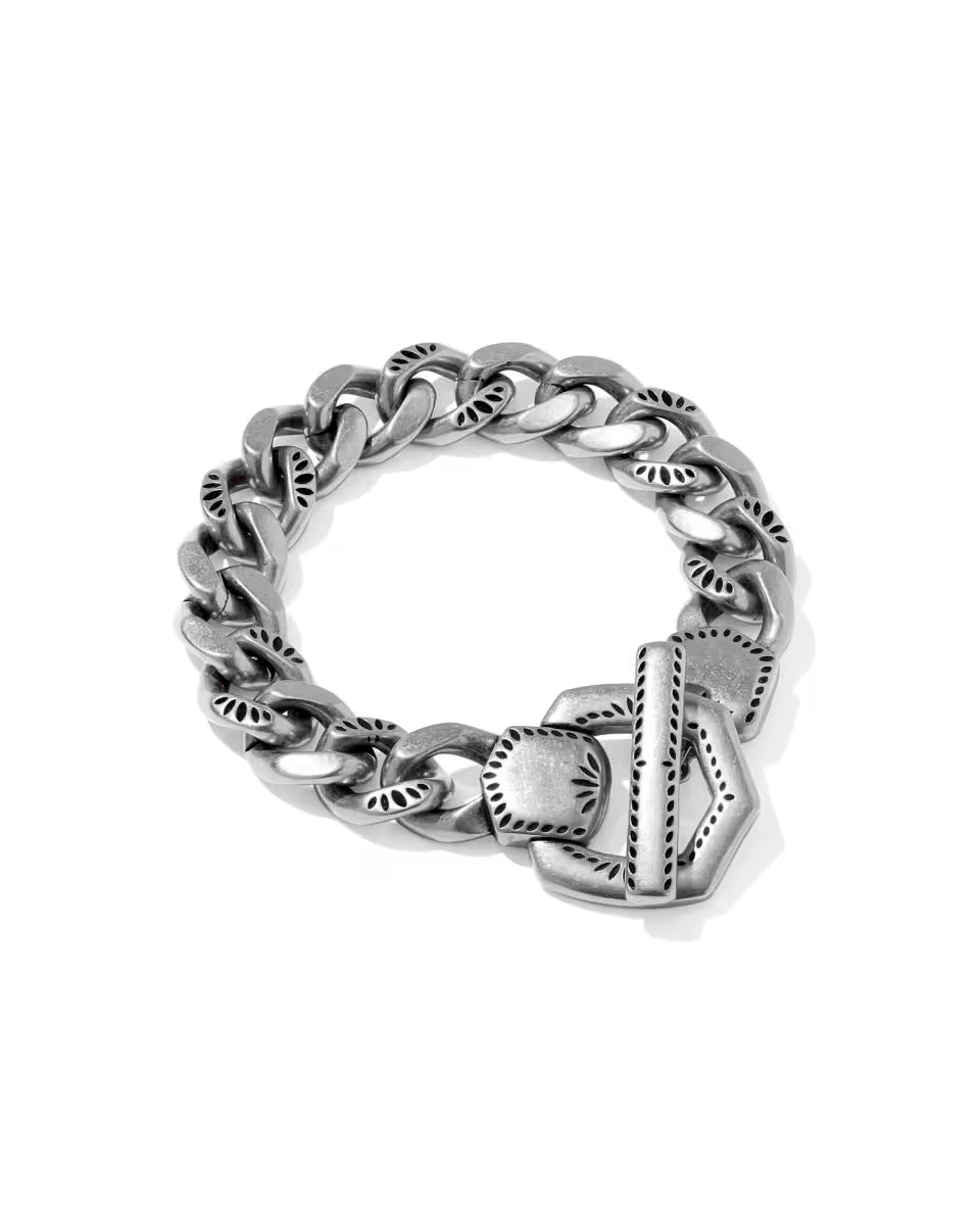 Keziah Vintage Gold Statement Link and Chain Bracelet