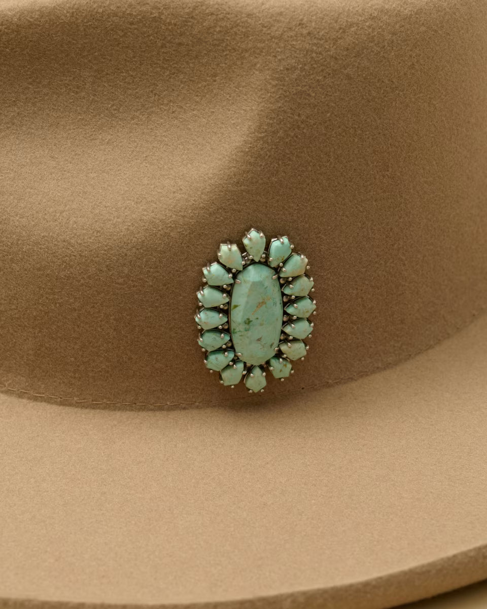Flynn Vintage Gold Hat Pin