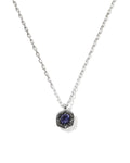 Davie Star Sterling Silver Short Pendant Necklace