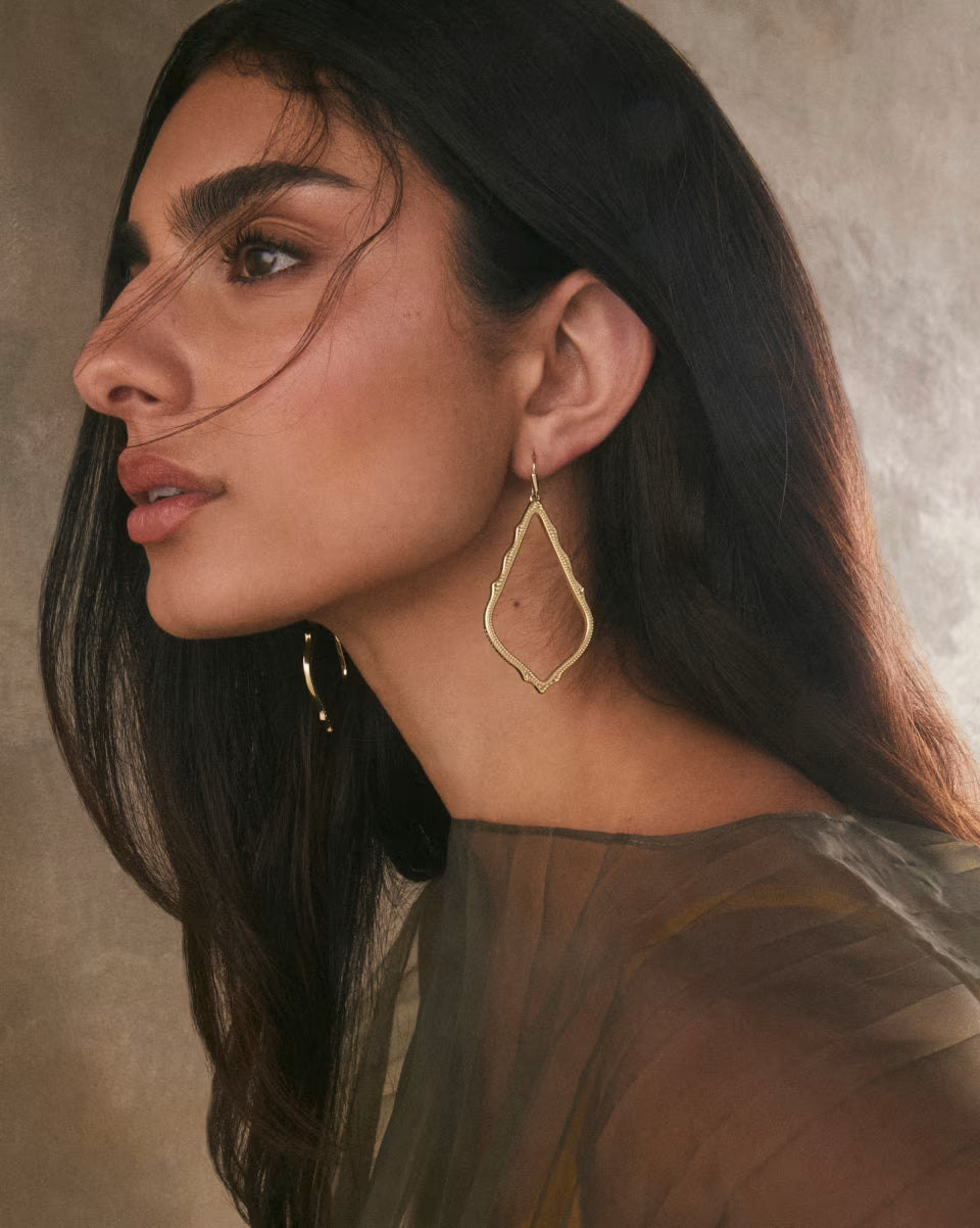 Sophee Drop Earrings in Rose Gold