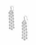 Daya Statement Earrings in Silver