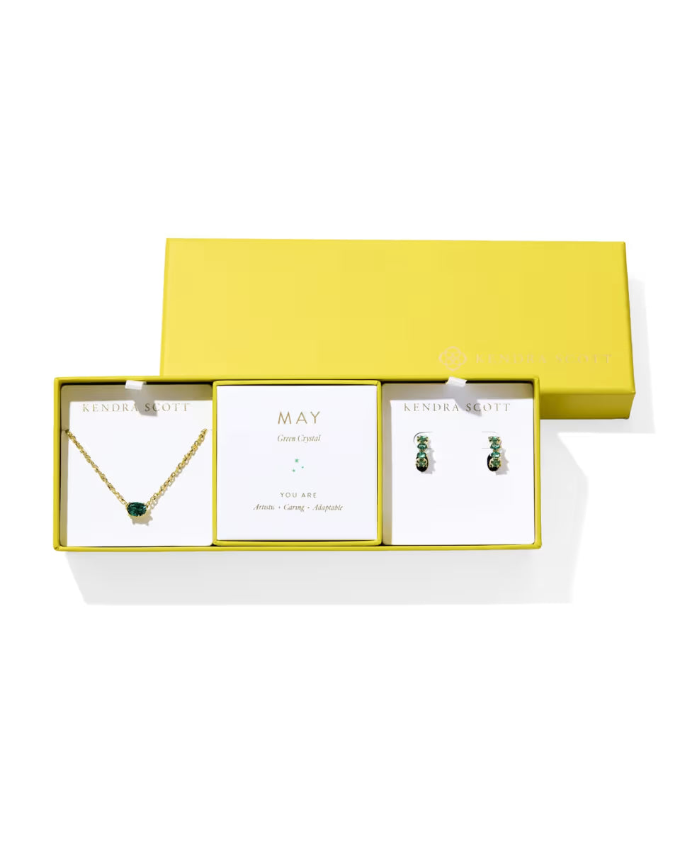 Cailin Gold Birthstone Gift Set of 2