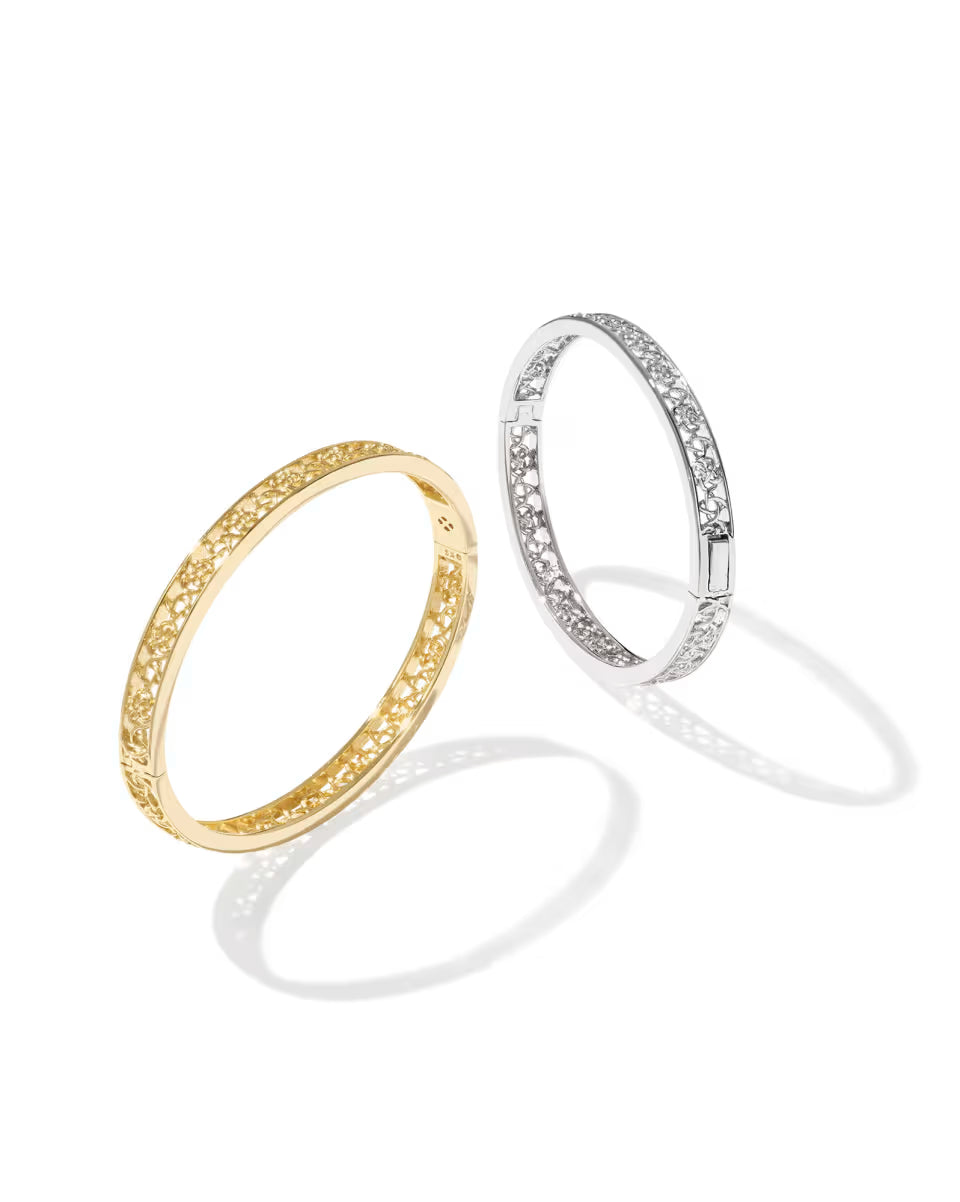Kelly Bangle Bracelet in Silver