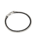 Wells Chain Bracelet in 18k Gold Vermeil and Black Hematite