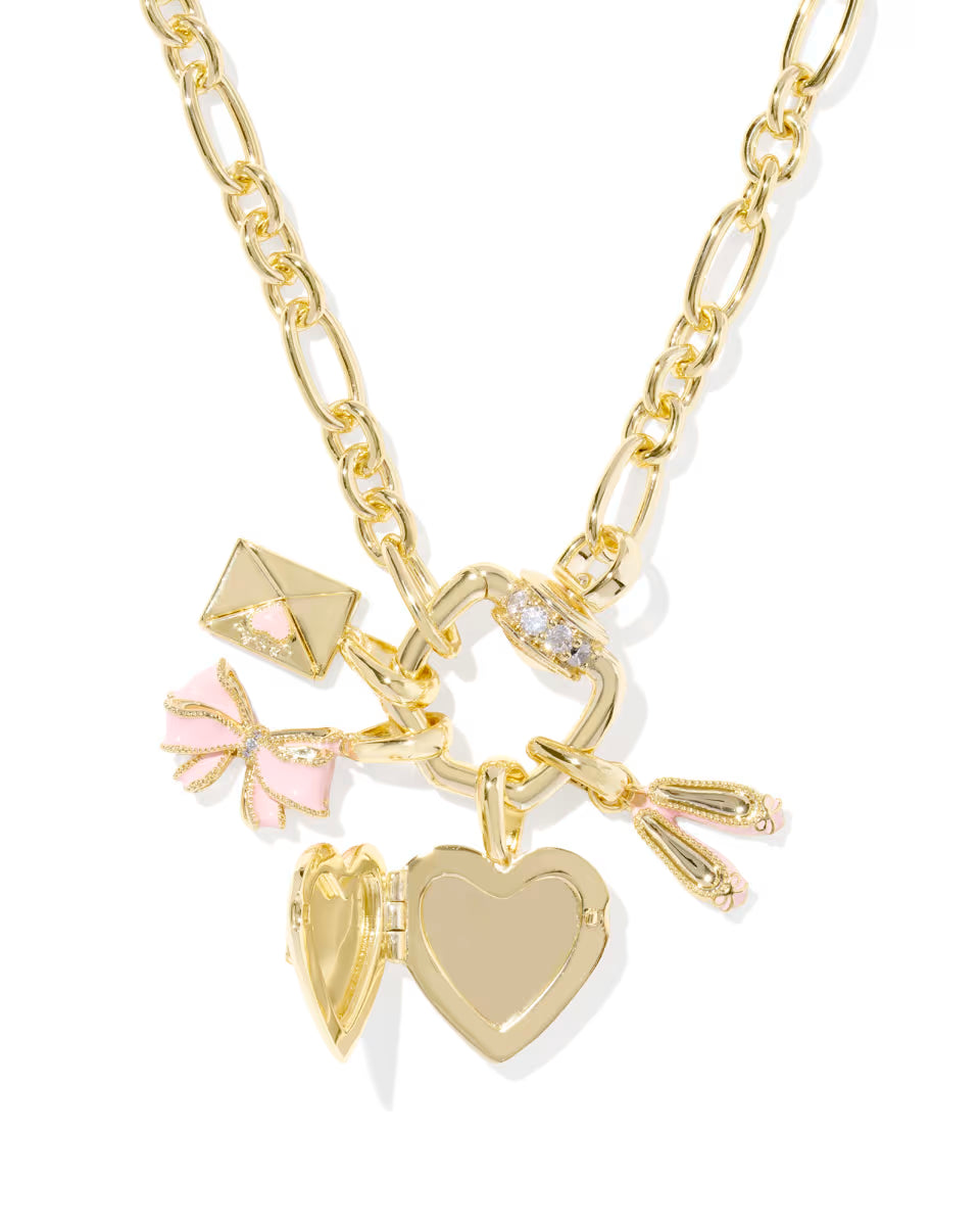 Kendra Scott x LoveShackFancy Gold Charm Necklace