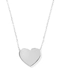 Mackenzie Sterling Silver Heart Pendant Necklace