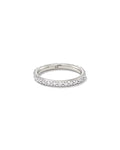 1 ct Marilyn 14k White Gold Full Eternity Band Ring in White Diamond