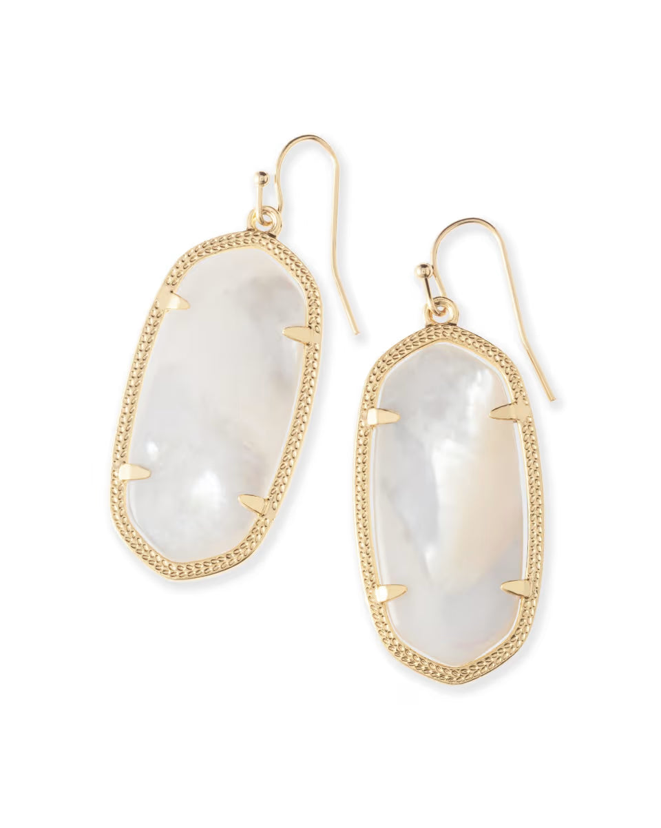Elle Gold Drop Earrings