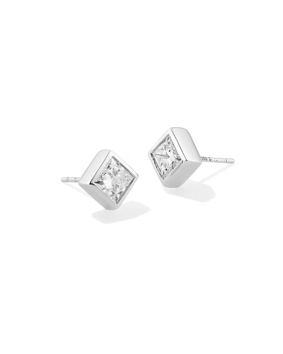 1.5 ct Lab Grown Diamond Michelle 14k Yellow Gold Stud Earrings