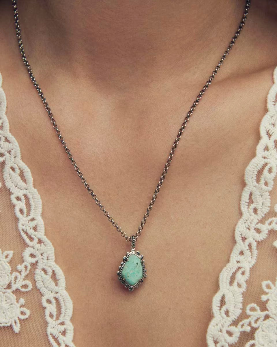 Ellery Vintage Silver Short Pendant Necklace