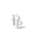 Capricorn Single Stud Earring in 18k Gold Vermeil
