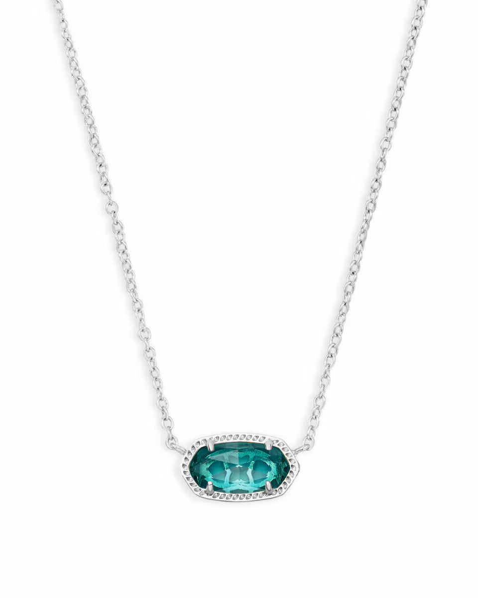 Elisa Silver Pendant Necklace