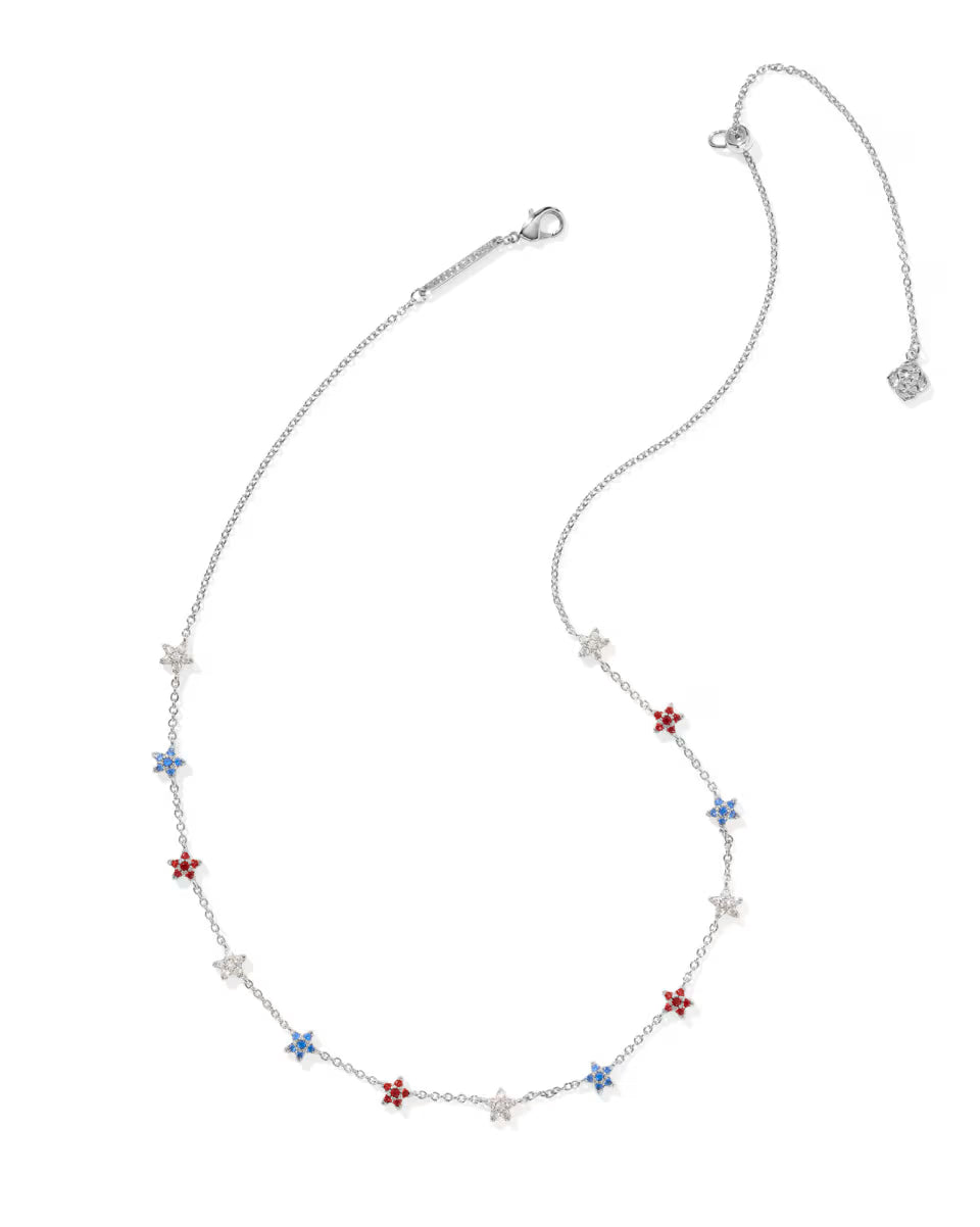 Sierra Star Gold Crystal Strand Necklace