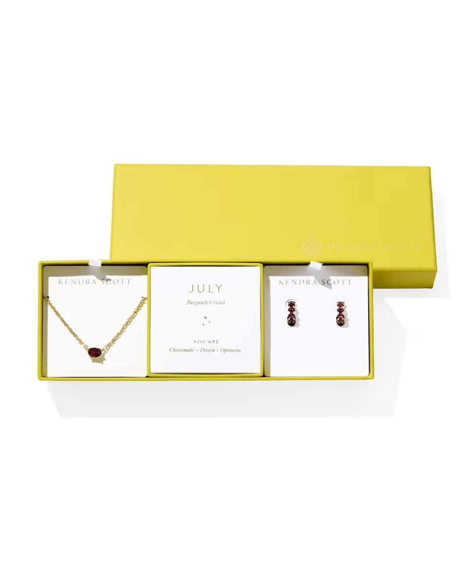 Cailin Gold Birthstone Gift Set of 2