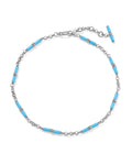 Bree Gold Beaded Link and Chain Necklace