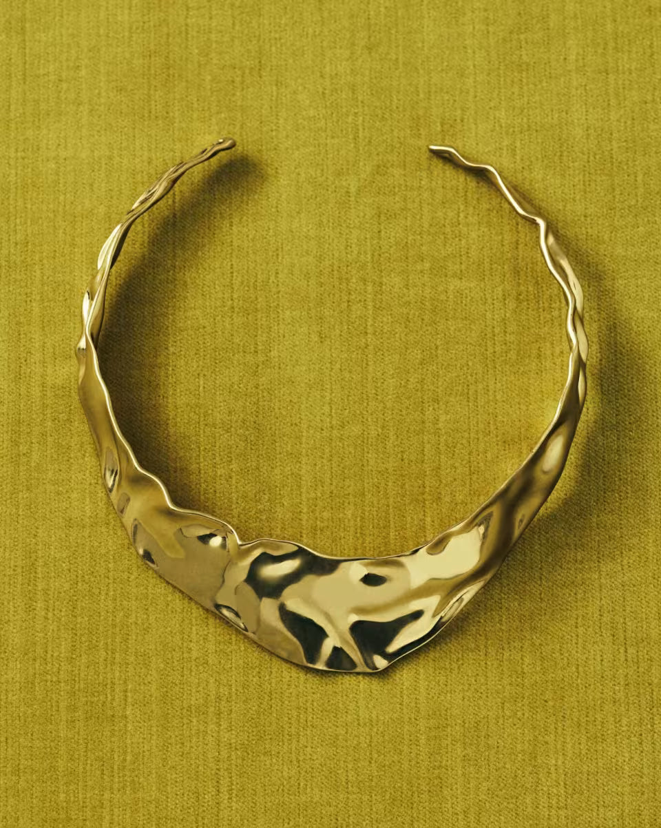 Holland Vintage Silver Collar Necklace