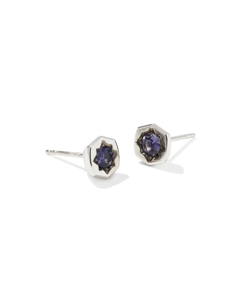 Davie Star 18k Gold Vermeil Stud Earrings