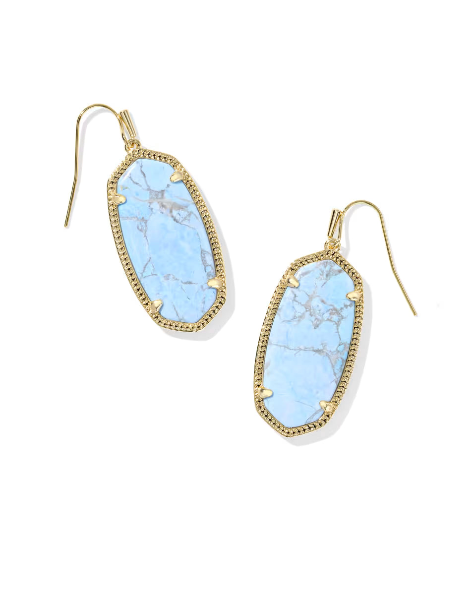 Elle Gold Drop Earrings