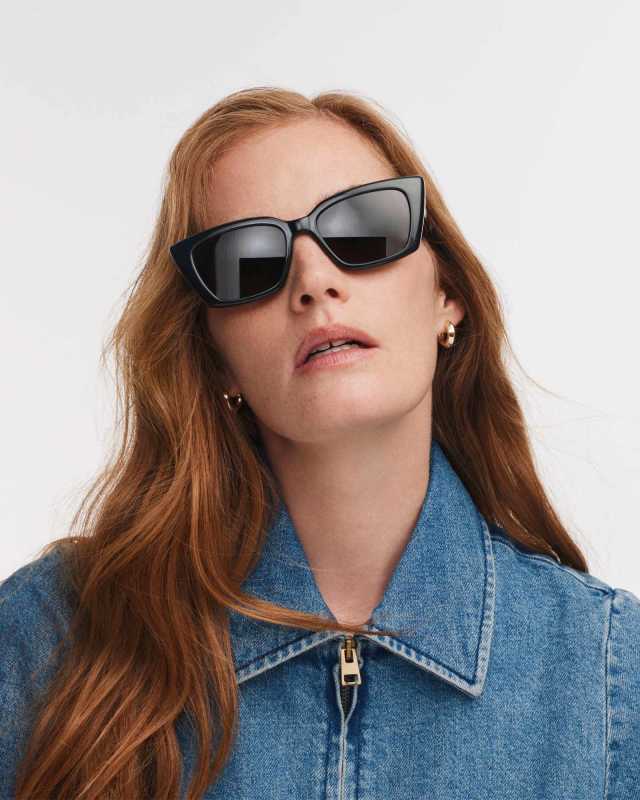 Butterfly Herringbone Sunglasses