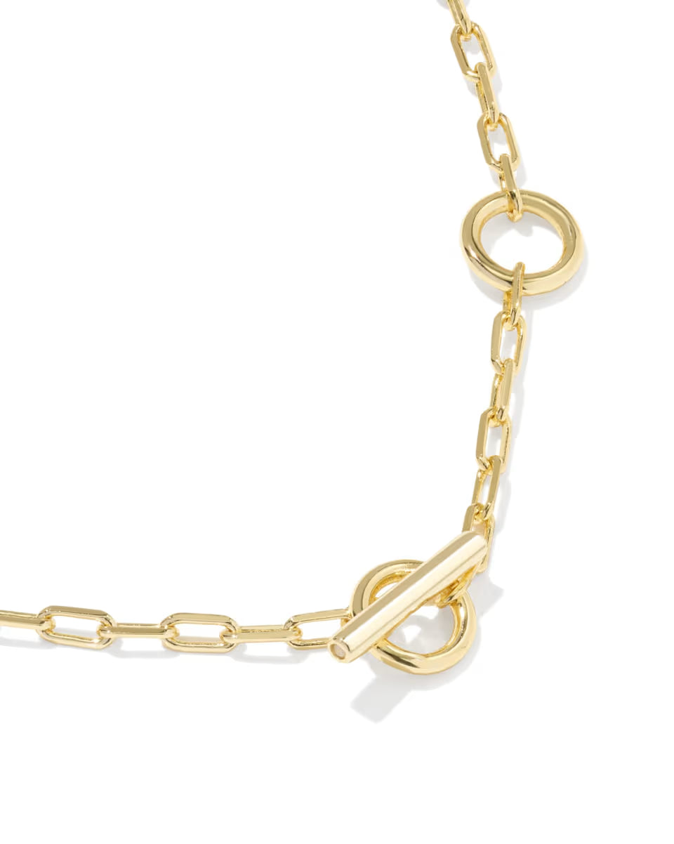 Andi Silver Y Necklace