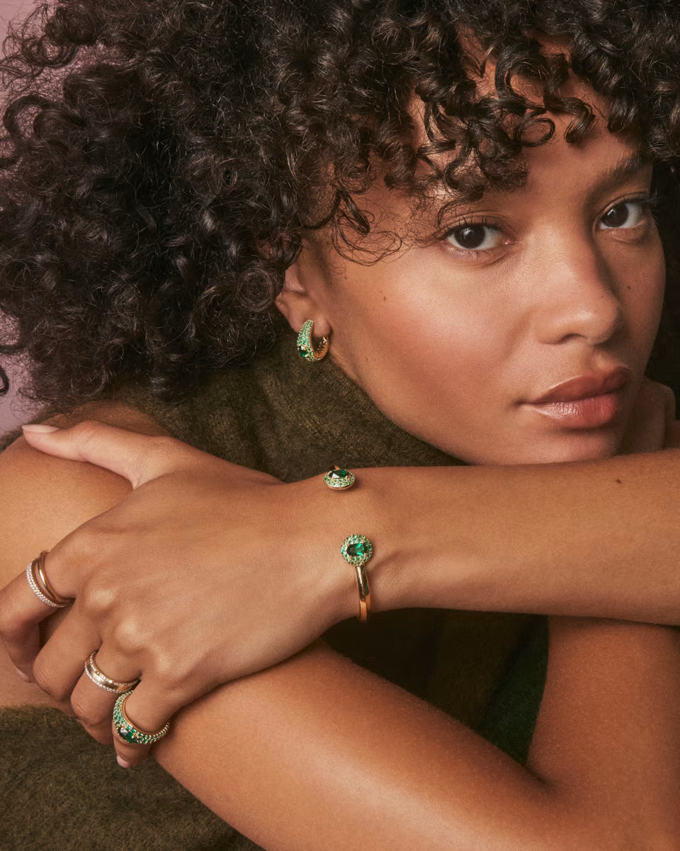 Bella Gold Hoop Earrings