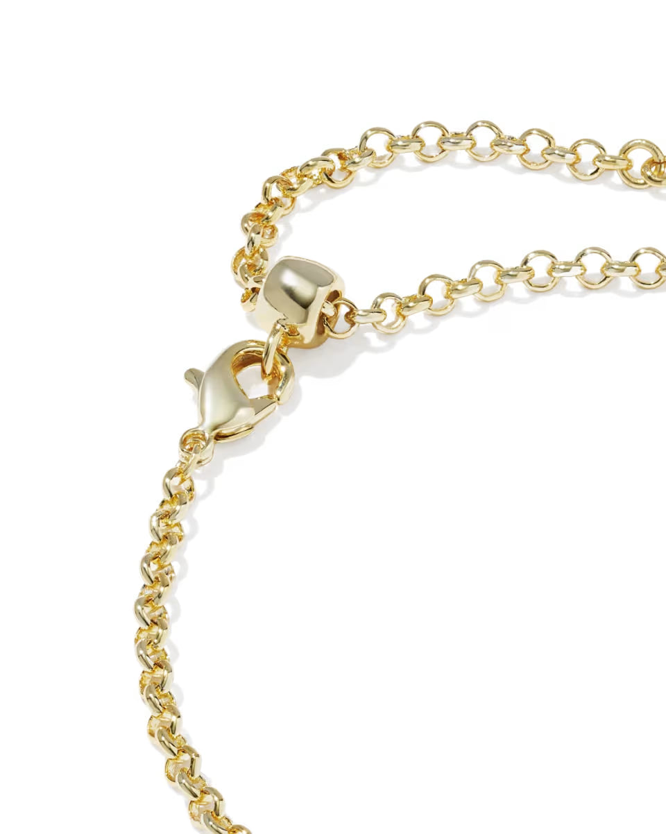 Acorn Gold Delicate Chain Bracelet