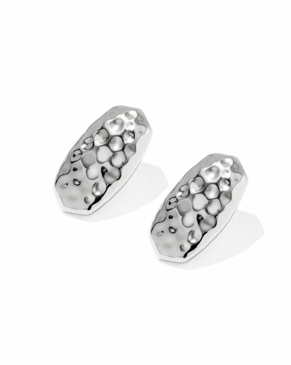 Oakland Gold Statement Stud Earrings