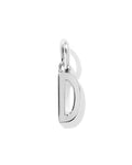 Metal Letter A Sterling Silver Charm