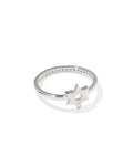 Star of David 18k Gold Vermeil Band Ring
