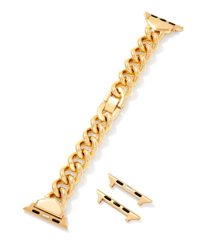 Whitley Chain Watch Band in Rose Gold Tone Stainless Steel