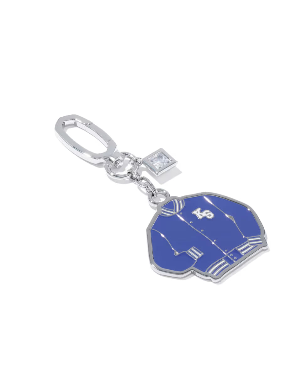 Varsity Jacket Enamel Gold Bag Charm