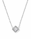 Mallory Crystal Gold Short Pendant Necklace