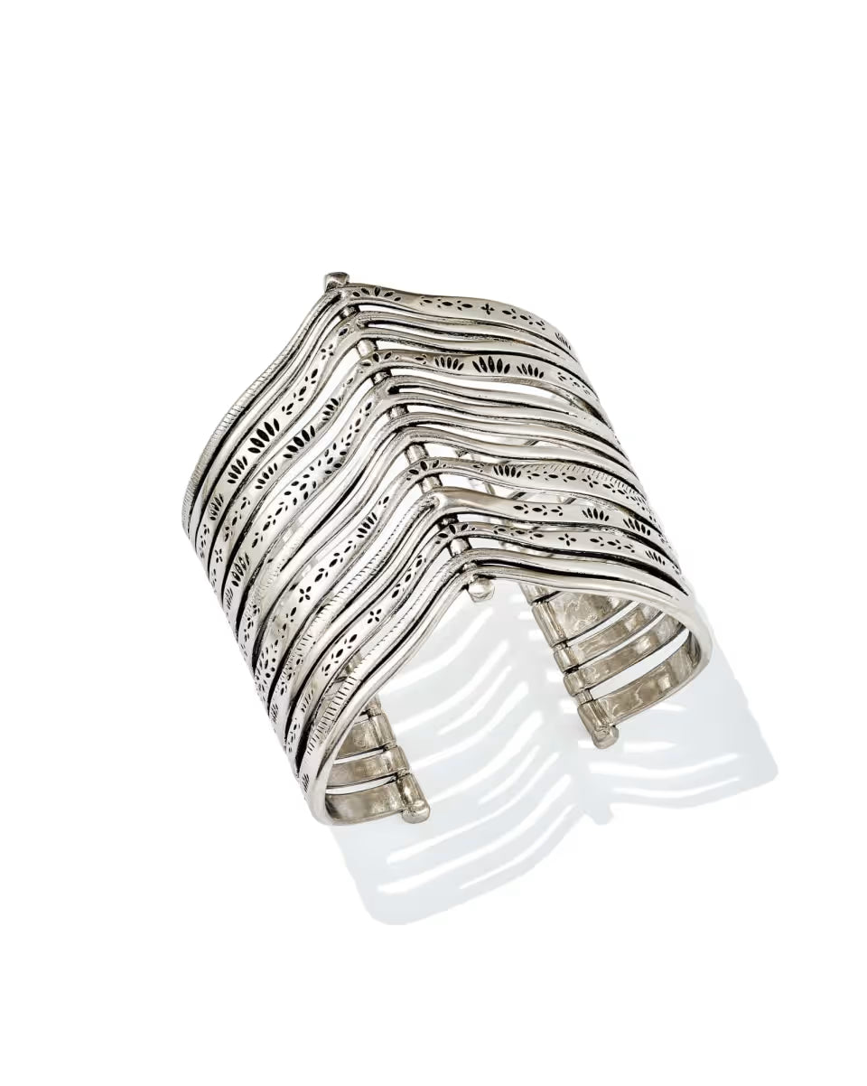 Calliope Vintage Gold Statement Cuff Bracelet