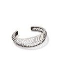 Tiger Striped Mikki Gold Cuff Bracelet