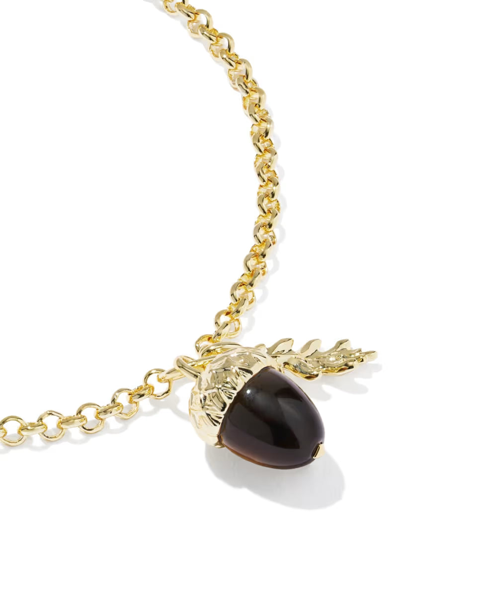 Acorn Gold Delicate Chain Bracelet