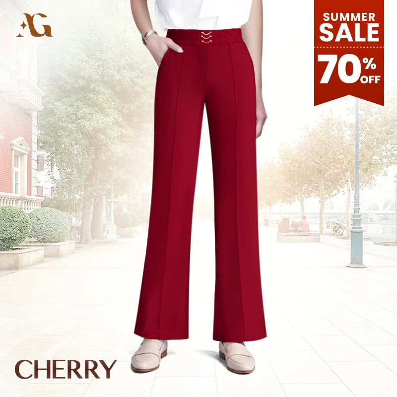 LAST DAY 70% OFF - Perfect Drape High Rise Ultra Soft Pull-On Pants