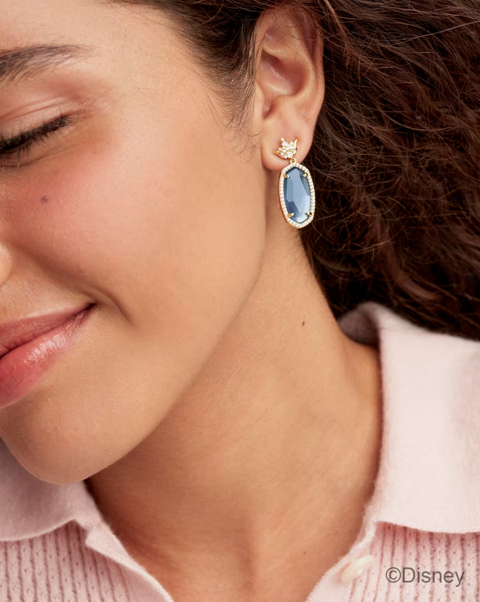 Disney | Kendra Scott Dana Princess Gold Drop Earrings