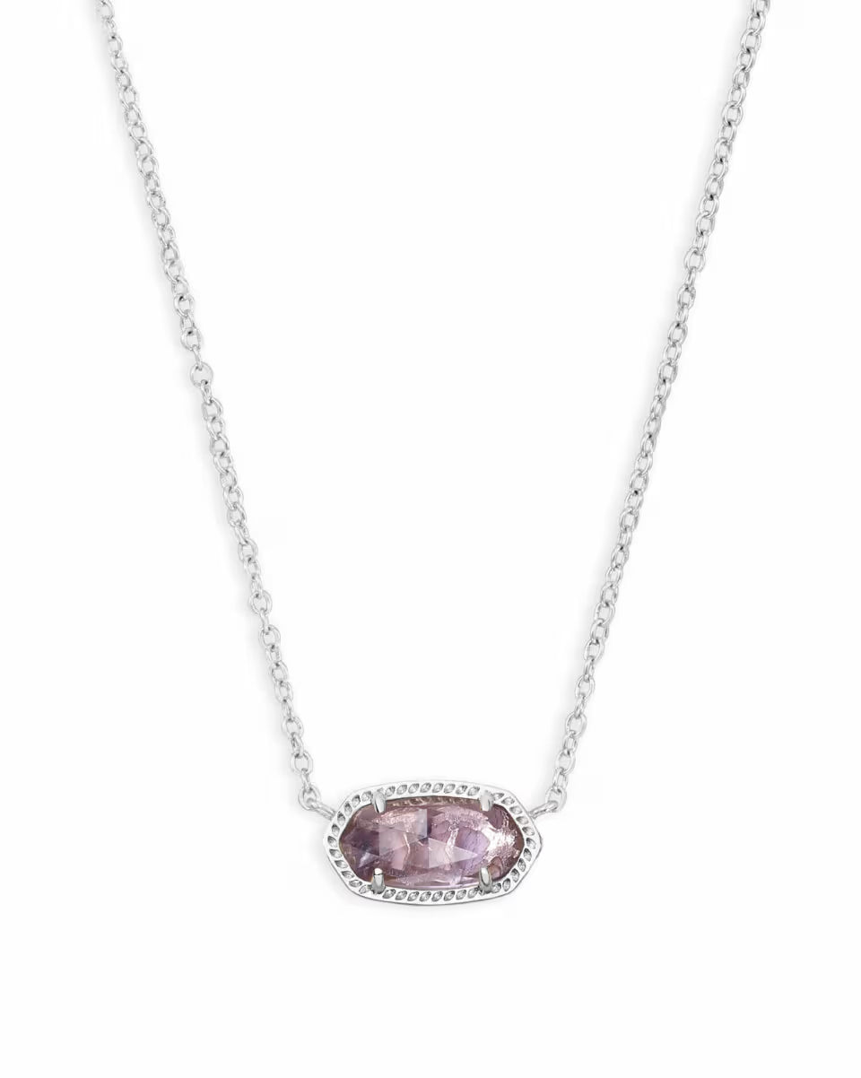 Elisa Silver Pendant Necklace