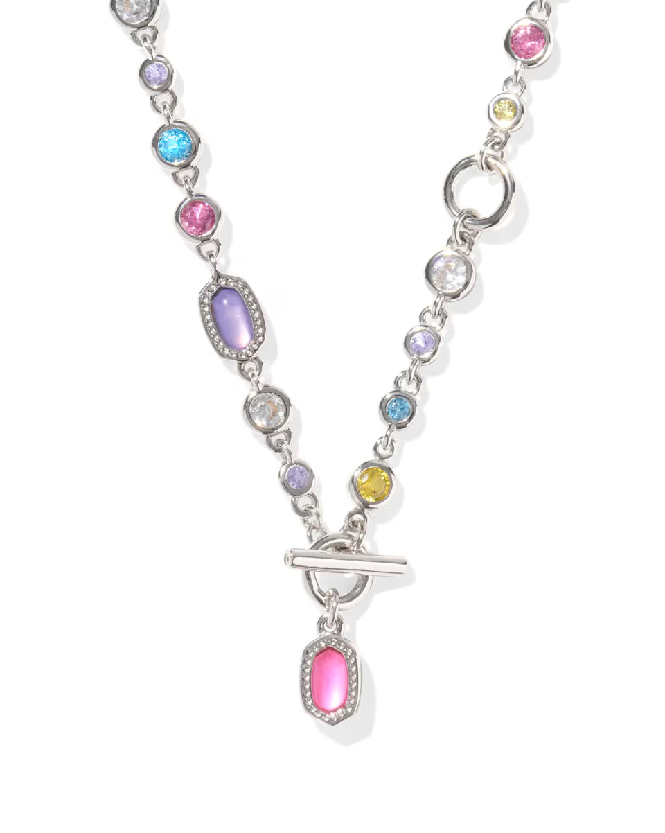 Mini Elisa Abbie Silver Convertible Strand Necklace